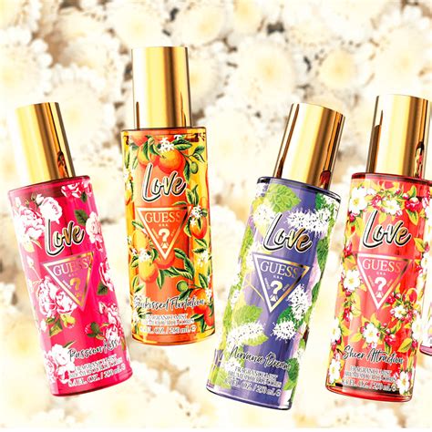 guess love body mist.